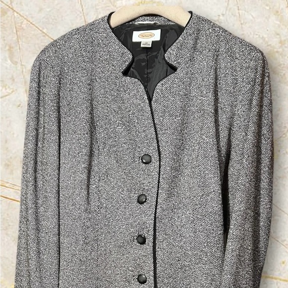 Talbots Classic Tweed Skirt Suit - Picture 6 of 15